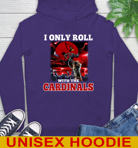 Arizona Cardinals NFL Football I Only Roll With My Team Sports Hoodie 5