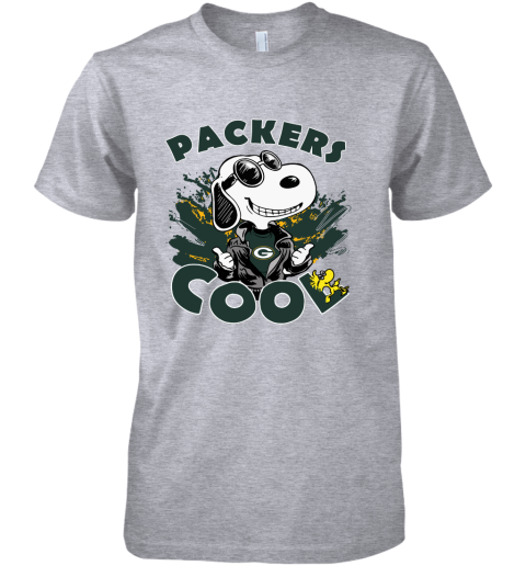 Green Bay Packers Snoopy Joe Cool We're Awesome Youth T-Shirt 