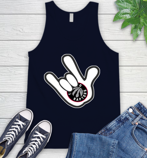 Toronto Raptors NBA Basketball Mickey Rock Hand Disney Tank Top 3