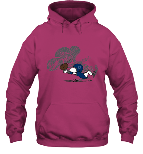 Indianapolis Colts Snoopy Plays The Football Game Hoodie