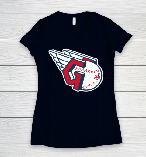 Cleveland Guardians t shirt for big fans Women's V-Neck T-Shirt 3
