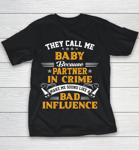 Father gift shirt They Call Me Baby Gift Shirts Funny Father's Day T Shirt Youth T-Shirt