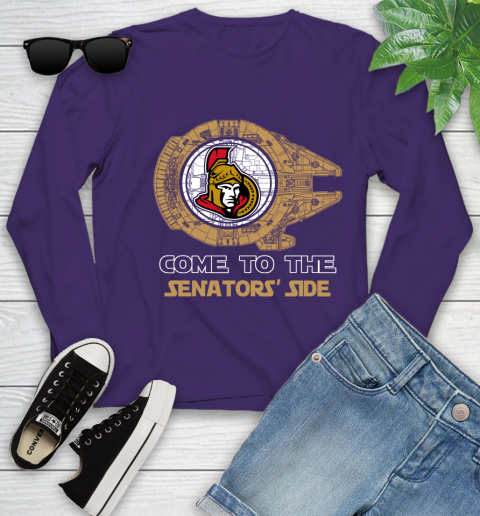 NHL Come To The Ottawa Senators Wars Hockey Sports Youth Long Sleeve 4