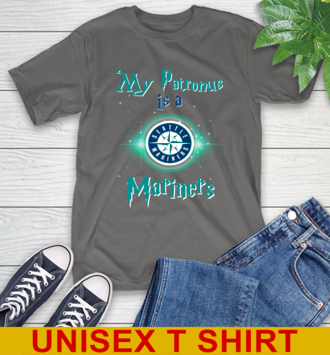 MLB Baseball Harry Potter My Patronus Is A Seattle Mariners T-Shirt 10