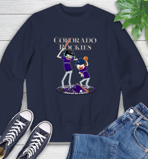 MLB Colorado Rockies Rick And Morty Baseball 27