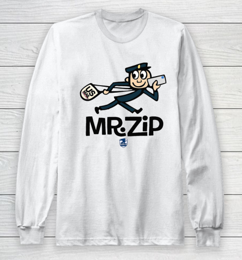 USPS MR. ZIP Long Sleeve T-Shirt