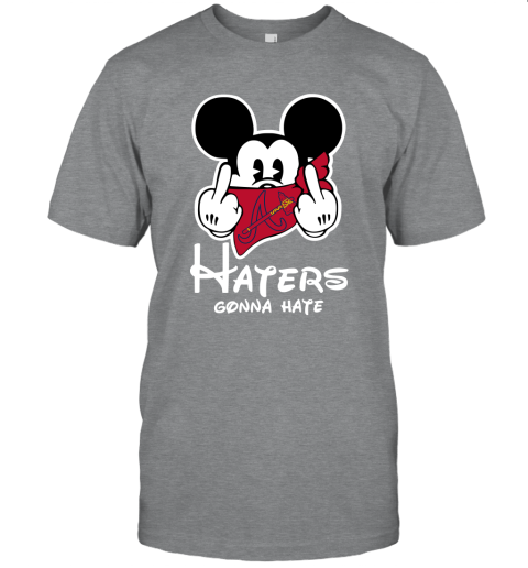 MLB Atlanta Braves Haters Gonna Hate Mickey Mouse Disney Baseball