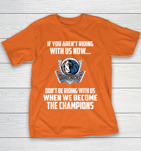 NBA Dallas Mavericks Basketball We Become The Champions Youth T-Shirt 4