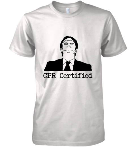 First Aid Fail CPR Certified The Office Premium Men's T-Shirt