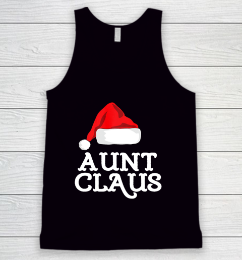Aunt Claus Christmas Family Group Matching Pajama Tank Top