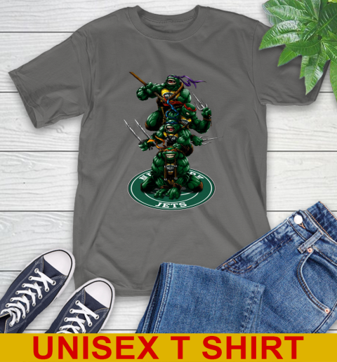 NFL Football New York Jets Teenage Mutant Ninja Turtles Shirt T-Shirt 8