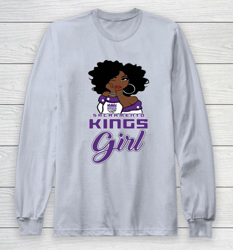 Sacramento Kings Girl NBA Long Sleeve T-Shirt 6