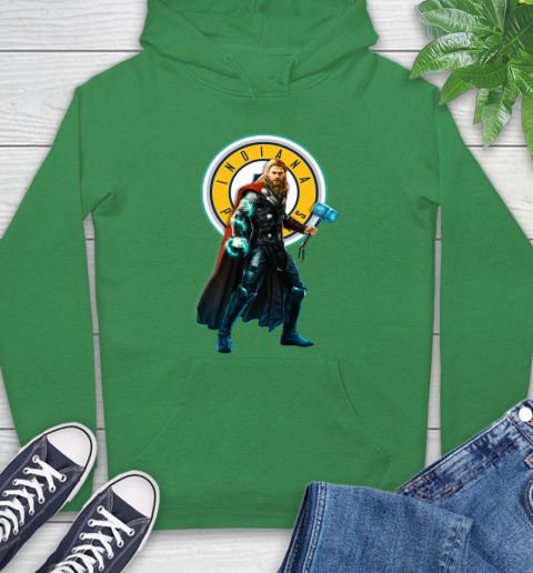 NBA Thor Avengers Endgame Basketball Indiana Pacers Hoodie 8