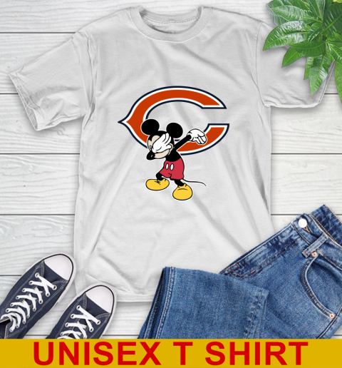 Chicago Bears NFL Football Dabbing Mickey Disney Sports T-Shirt