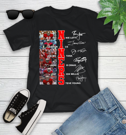 Niners Player Name And Signature San Francisco 49ers Shirts 94