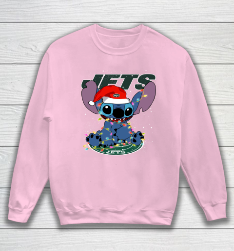 New York Jets NFL Football noel stitch Christmas Sweatshirt 5