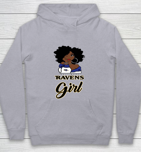 Baltimore Ravens Girl NFL Youth Hoodie 5