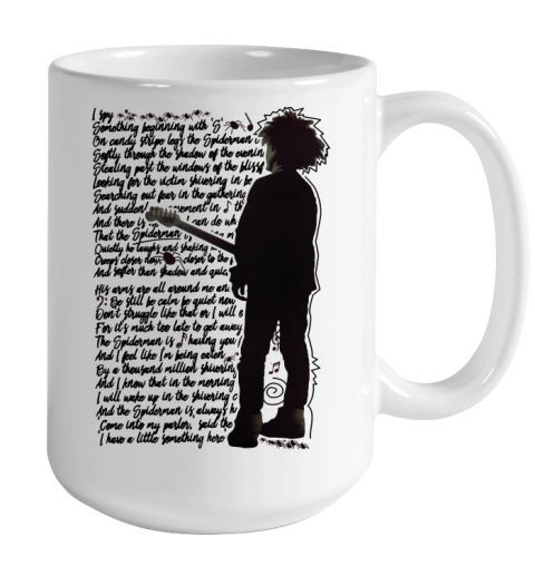 The Cure Tshirt Llullaby Color Changing Mug 15oz 2