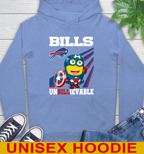 NFL Football Buffalo Bills Captain America Marvel Avengers Minion Shirt Hoodie 11