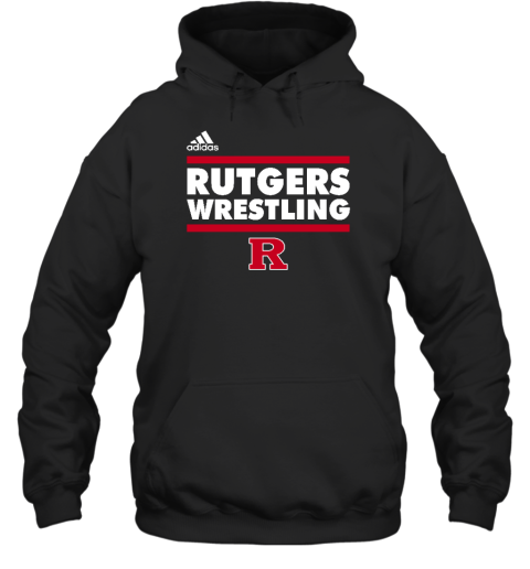 Jersey Jerry Wearing Rutgers Wrestling Hoodie