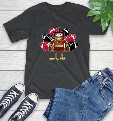 Atlanta Falcons Turkey Thanksgiving Day T-Shirt 2