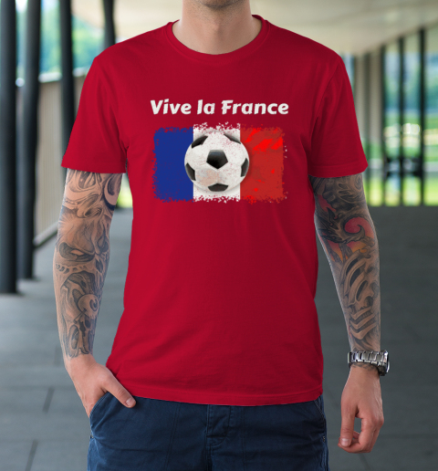 Viva la France For French Football Soccer Fans T-Shirt 8