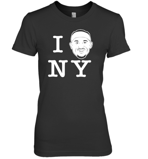 Knicksmuse Store I Love Ny Premium Women's T