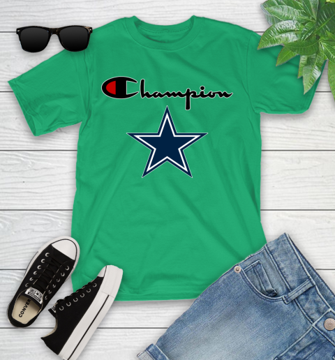 NFL Football Dallas Cowboys Champion Shirt Youth T-Shirt 3