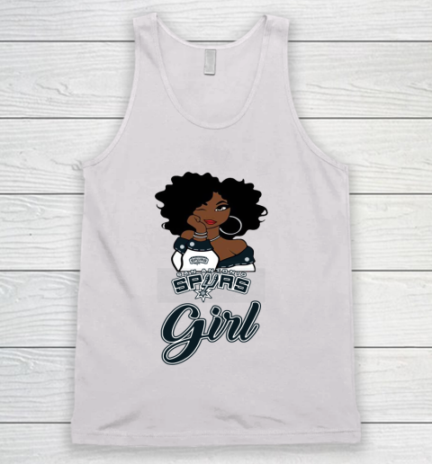 San Antonio Spurs Girl NBA Tank Top 2