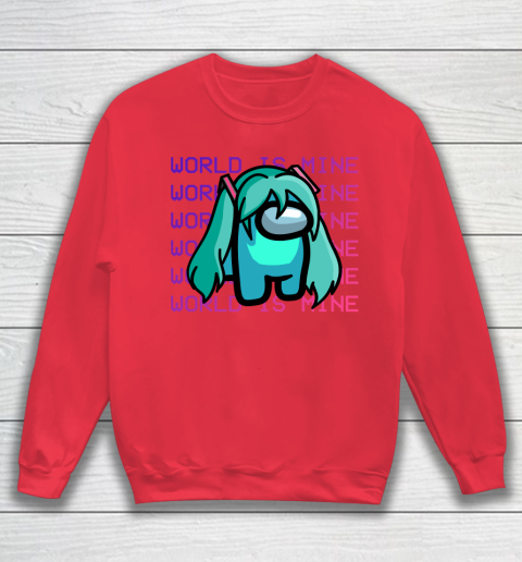 Among Us Shirt Hatsune Miku Imposter Sweatshirt