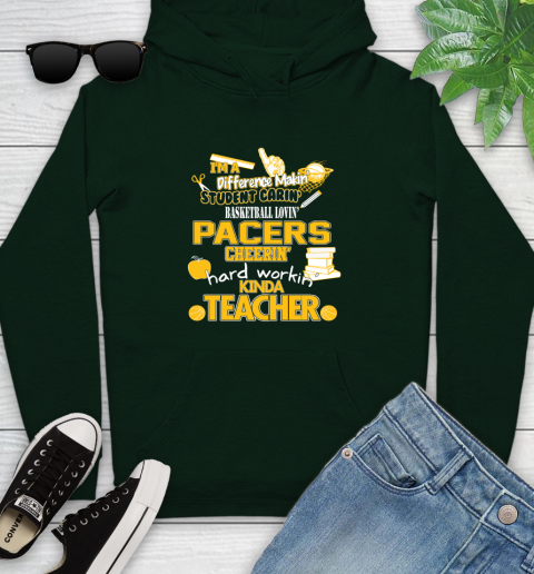 LA Clippers NBA I'm A Difference Making Student Caring Basketball Loving Kinda Teacher (2) Youth Hoodie 14