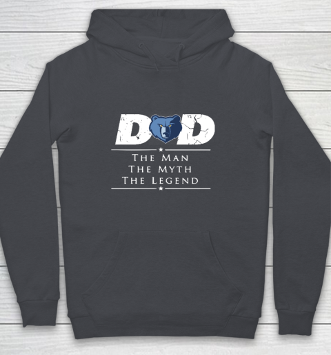 Memphis Grizzlies NBA Basketball Dad The Man The Myth The Legend Youth Hoodie 5