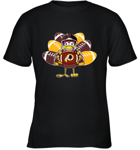 Washington Redskins Turkey Football Thanksgiving Youth T-Shirt