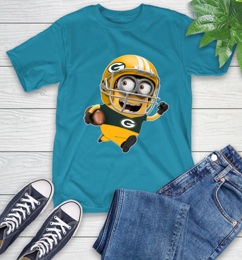 NFL Green Bay Packers Minions Disney Football Sports T-Shirt 8