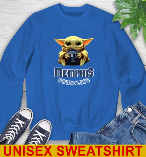 NBA Basketball Memphis Grizzlies Star Wars Baby Yoda Shirt 33