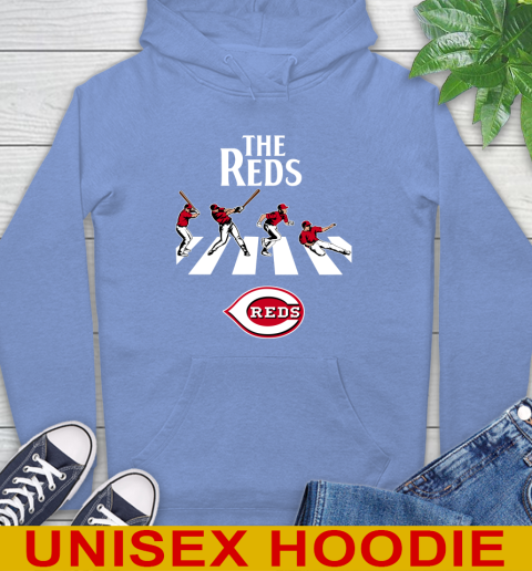 MLB Baseball Cincinnati Reds The Beatles Rock Band Shirt Hoodie 11