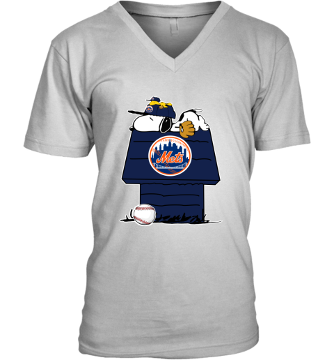 MLB New York Mets Snoopy Woodstock The Peanuts Movie Baseball T Shirt -  Rookbrand