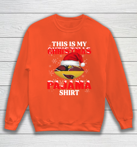 Arizona Cardinals This Is My Christmas Pajama Shirt NFL Sweatshirt 3