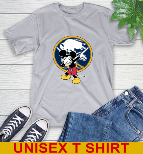 Buffalo Sabres NHL Hockey Dabbing Mickey Disney Sports T-Shirt 6