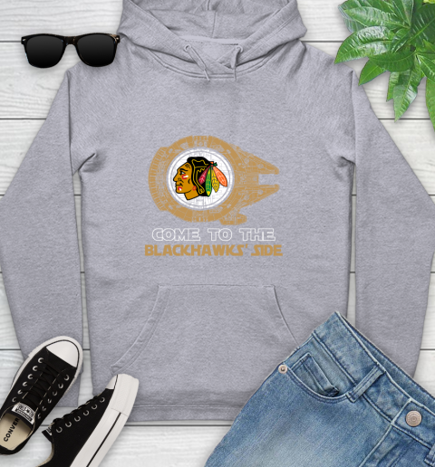 NHL Come To The Chicago Blackhawks Wars Hockey Sports Youth Hoodie 6