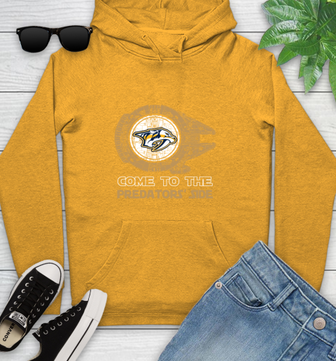 NHL Come To The Nashville Predators Wars Hockey Sports Youth Hoodie - Image 3