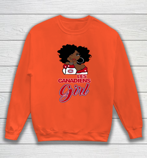 Montreal Canadiens Girl NHL Sweatshirt 4