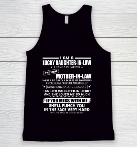 Lucky Daughter In Law Have A Freaking Awesome Mother In Law Tank Top