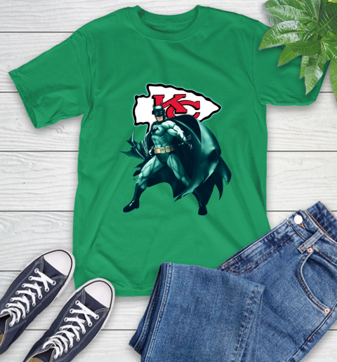 NFL Batman Football Sports Kansas City Chiefs T-Shirt 7