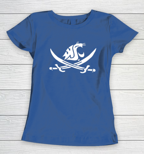 WSU Pirate Shirt Mike Leach WSU Pirate Sword Women's T-Shirt 6
