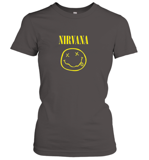 Nirvana Yellow Smiley Face Women's T-Shirt