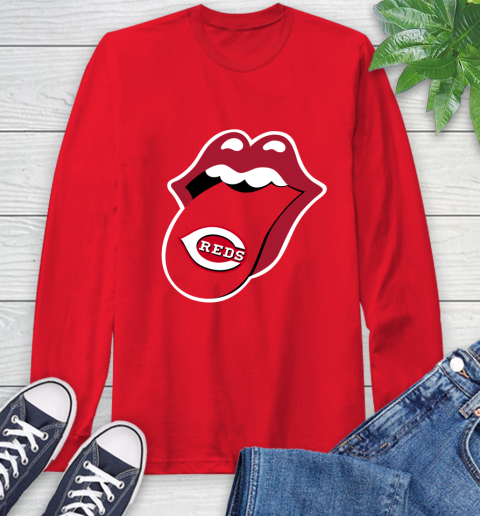 Cincinnati Reds MLB Baseball Lips I Root For My Team Adoring Fan 67