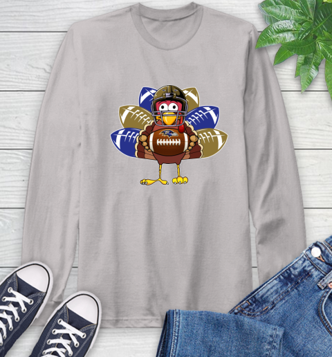 Baltimore Ravens Turkey Thanksgiving Day Long Sleeve T-Shirt 12