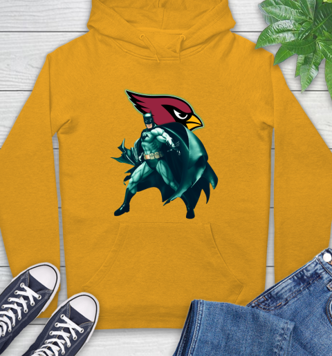 NFL Batman Football Sports Arizona Cardinals Hoodie 3