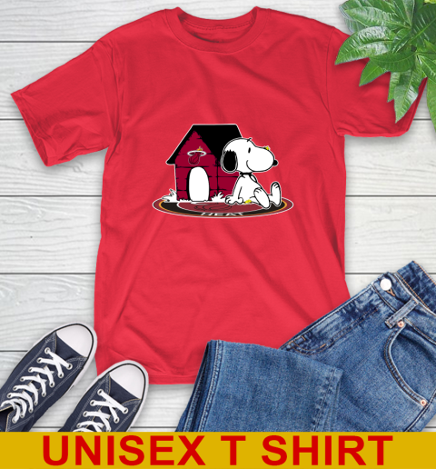 NBA Basketball Miami Heat Snoopy The Peanuts Movie Shirt T-Shirt 10